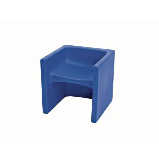 BLUE CUBE CHAIR #0661