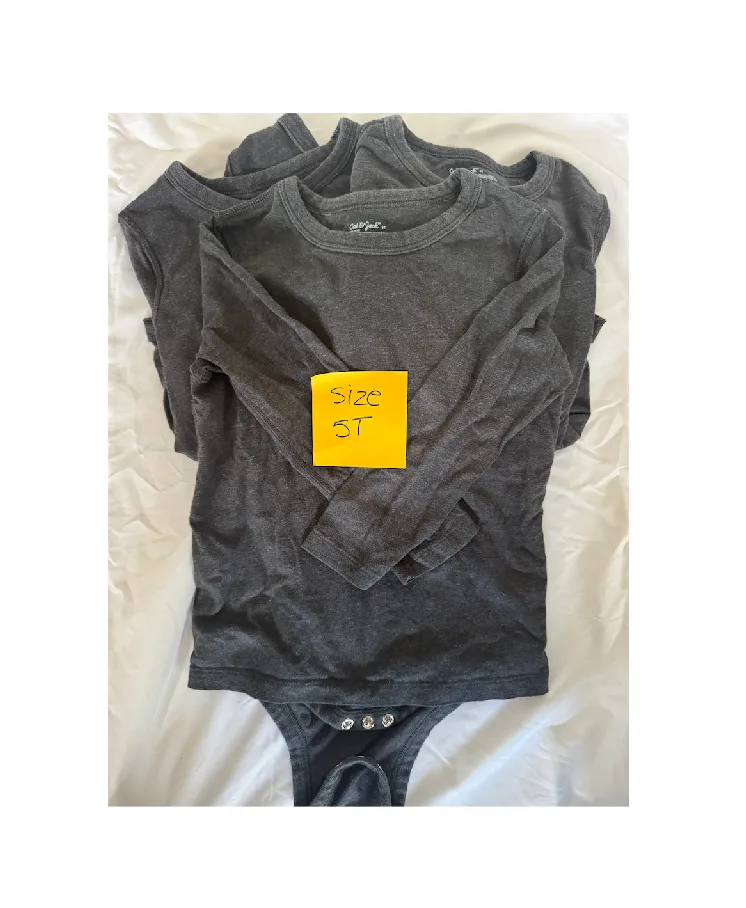 BODY SUITS 5T LONG SLEEVE