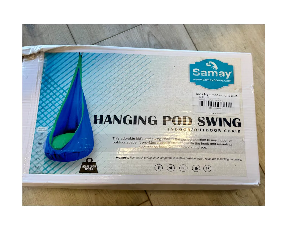 HANGING POD SWING #0794