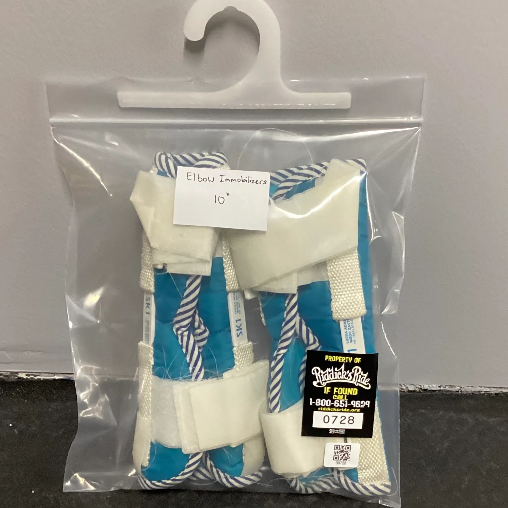 ELBOW IMMOBILIZERS 10" #0728