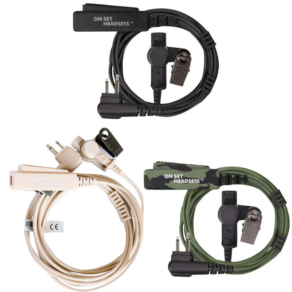 On Set Headsets FilmPRO Surveillance (Motorola, Blk)