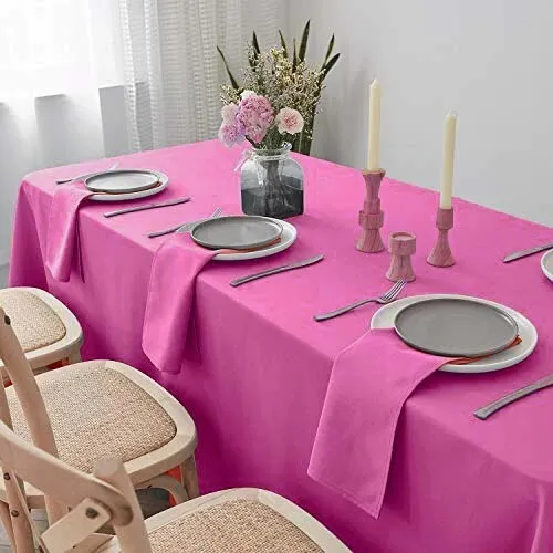 FUSHIA Polyester Rectangular 90*132