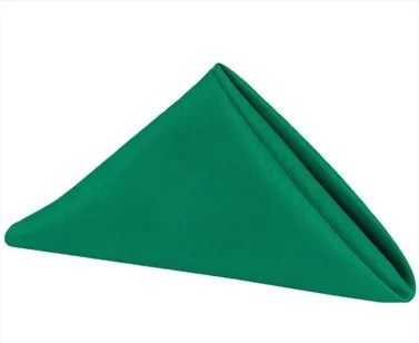 20 x 20 Polyester EMERALD GREEN napkin