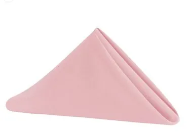 Dusty Rose polyester napkins