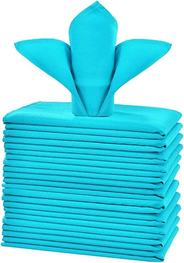 20x20 Turqouise Polyester napkin