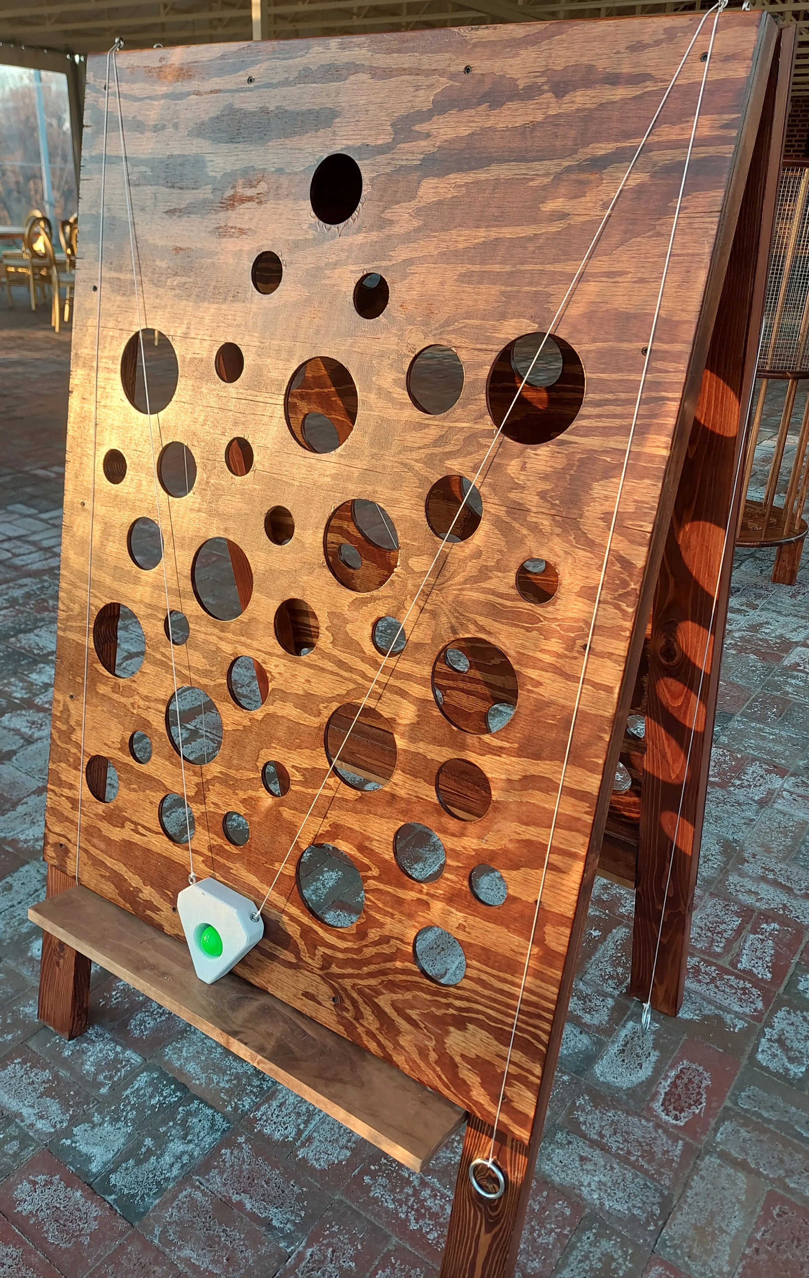 Holey Wall Maze