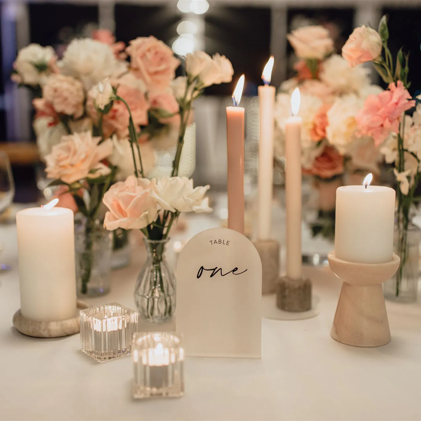 Pillar Candles - White