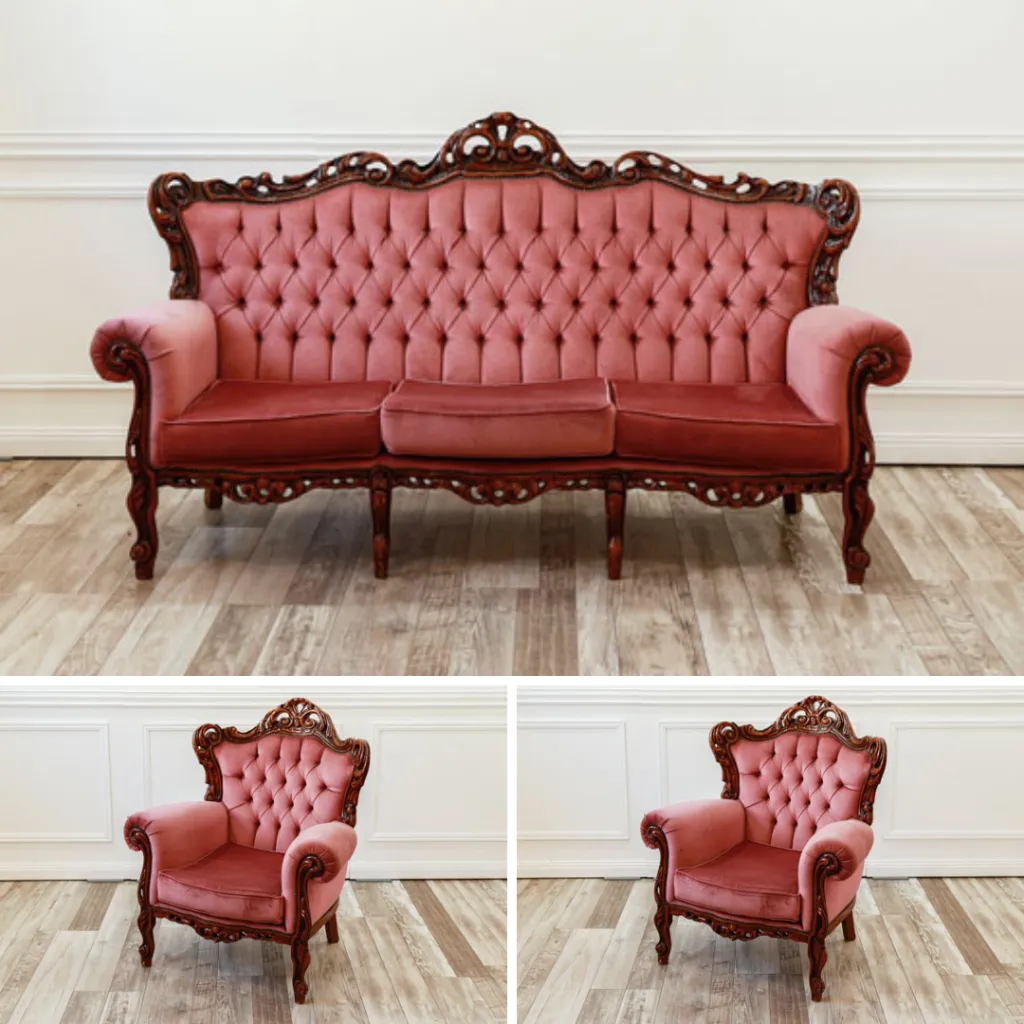 Package - Velour 3 Piece - Pink