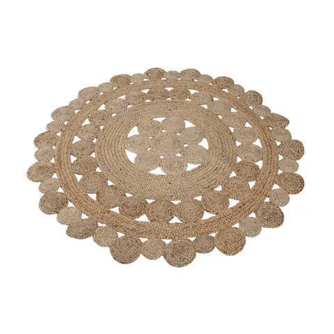 Rug - Jute - Round Cut Out
