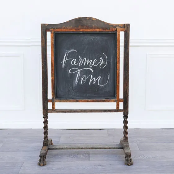 Chalkboard - Tapestry frame