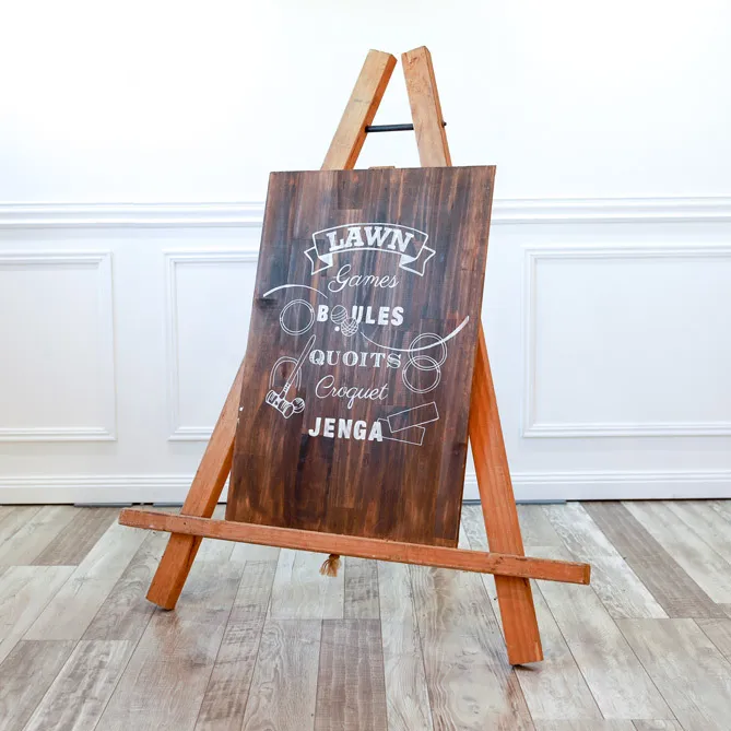 Easel - Timber Extra Large