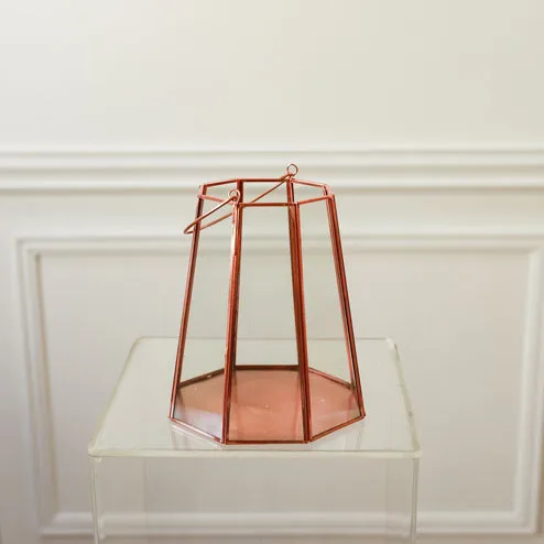 Lantern - Copper Octagonal - Medium