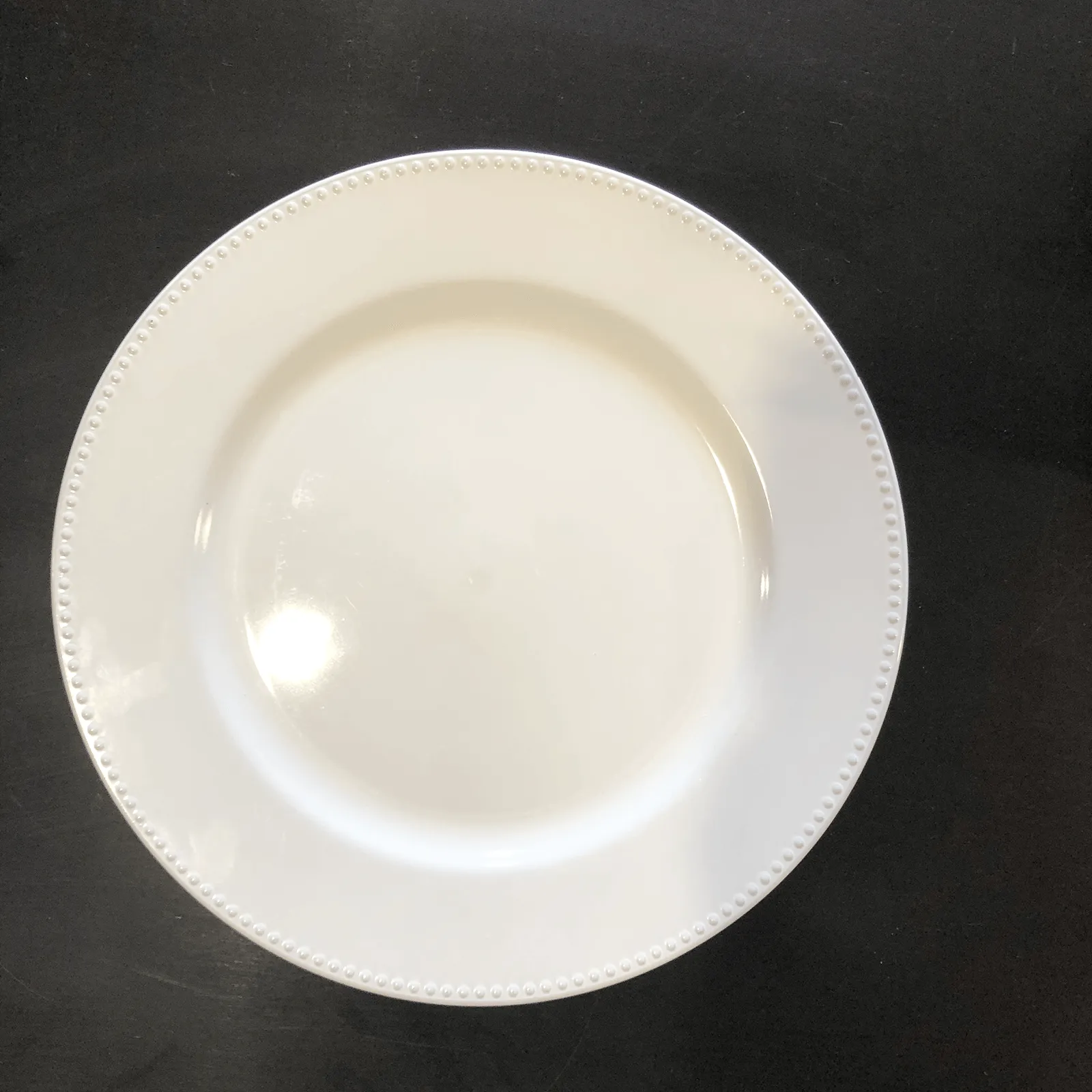 Charger Plate - White