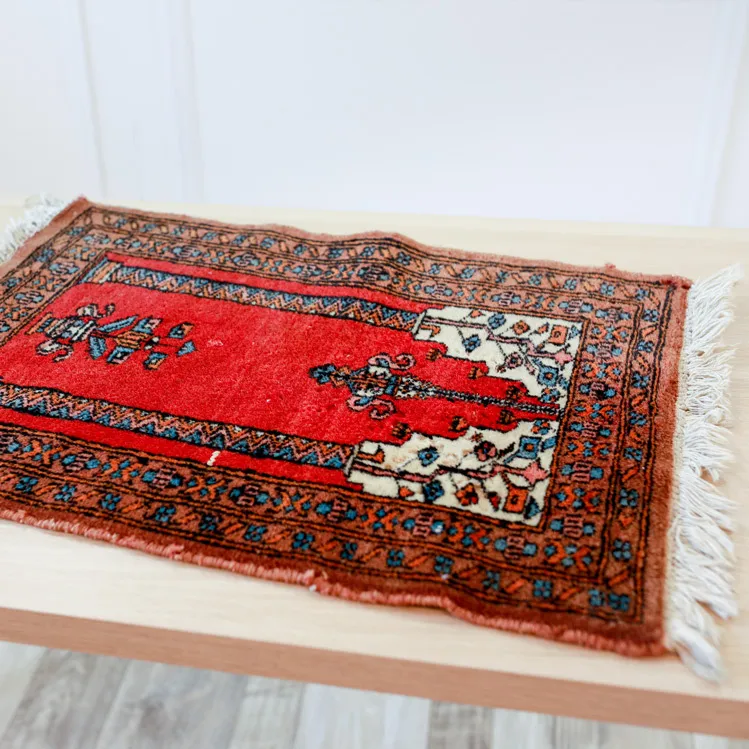 Rug - Persian - Mini - Red