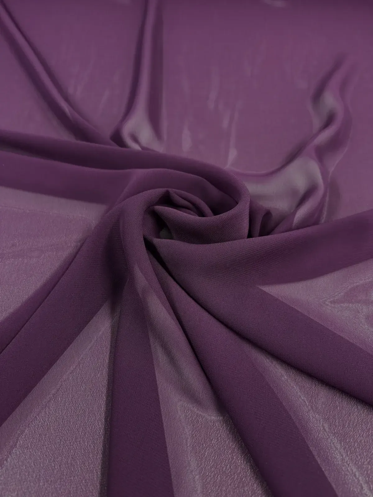 Chiffon Drape - Plum