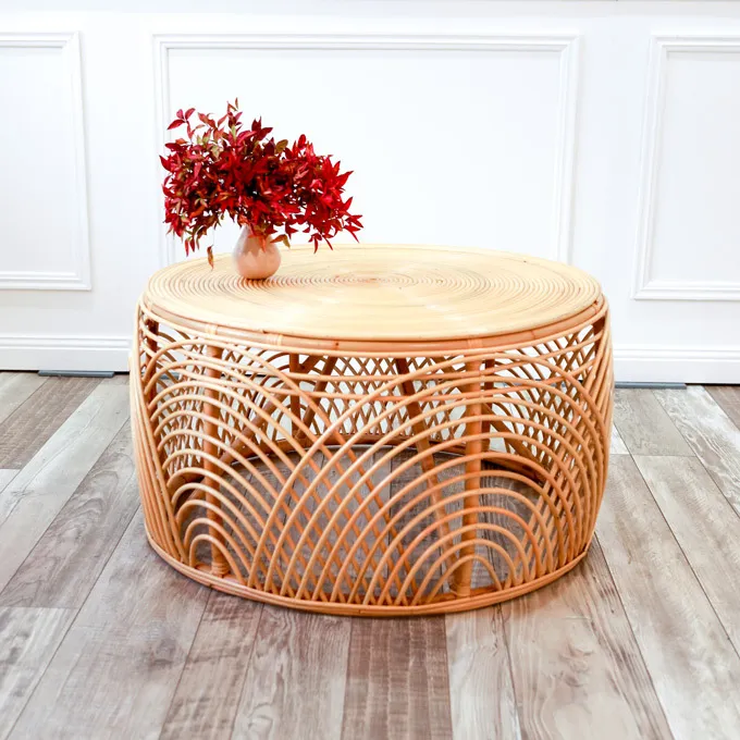 Cane Coffee Table - Natural