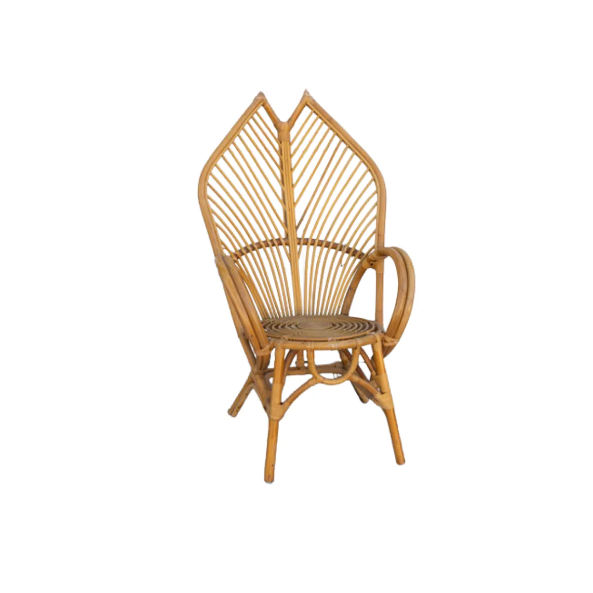 Cane High Back Chair