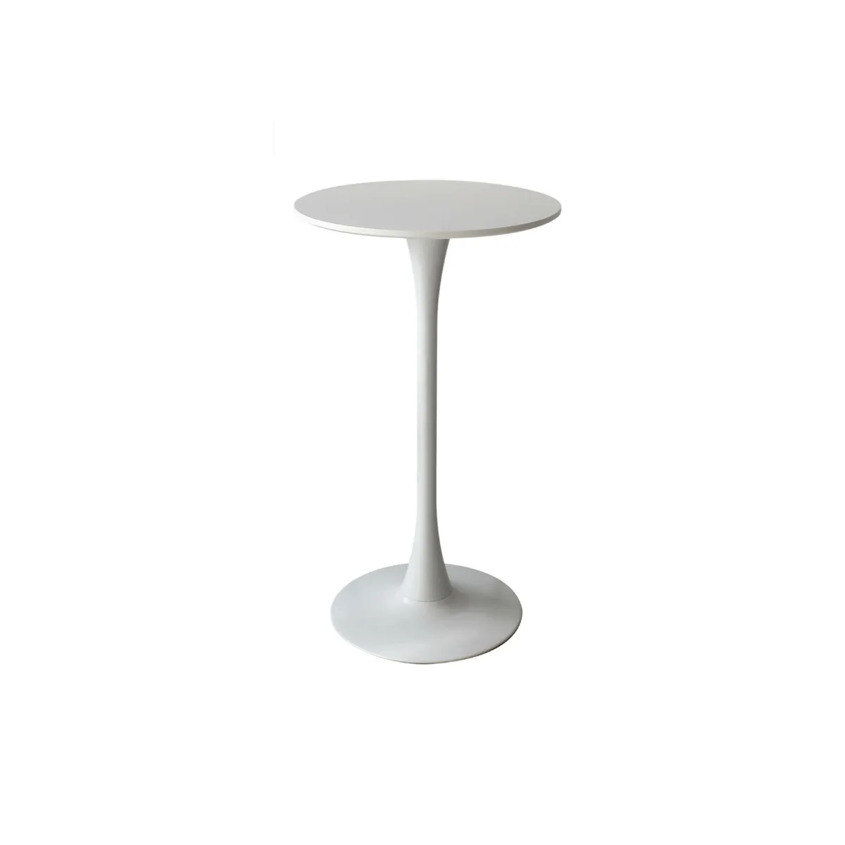 White Bar Table