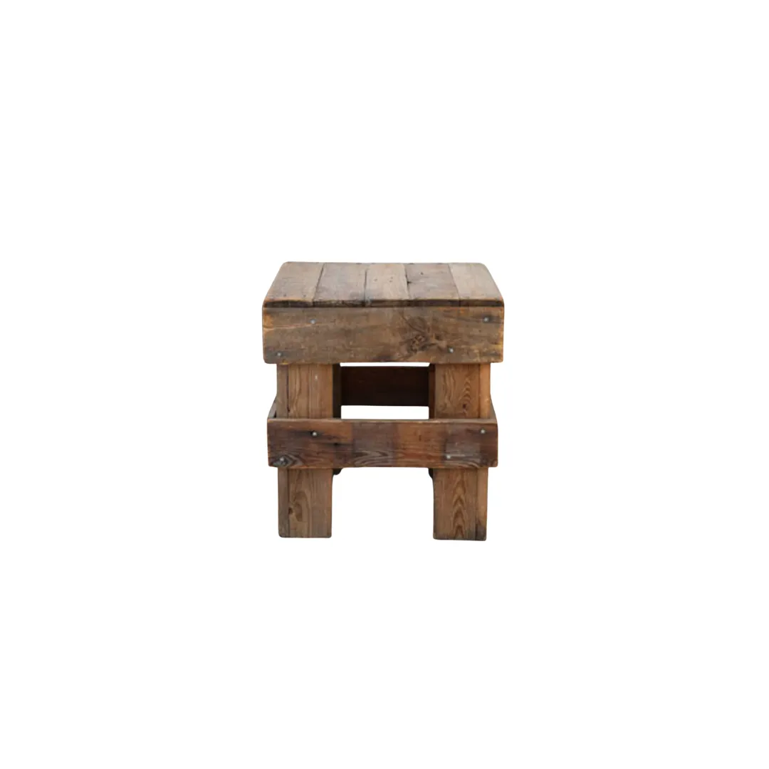 Rustic Short Stool