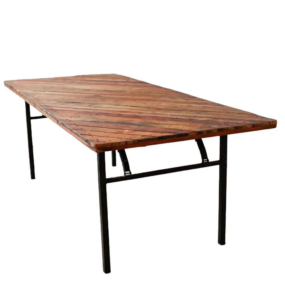 Dining Hardwood Diagonal Table