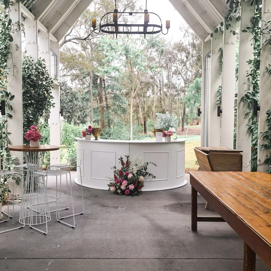 Semi Circle Bar - Hamptons