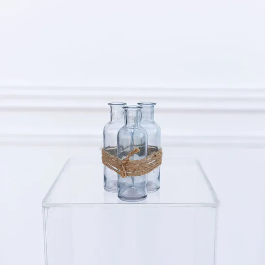 Bottle - Trio tied with rope