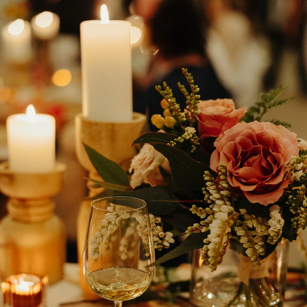 Pillar Candles - Ivory