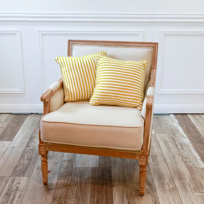 Cushion - Yellow Stripe