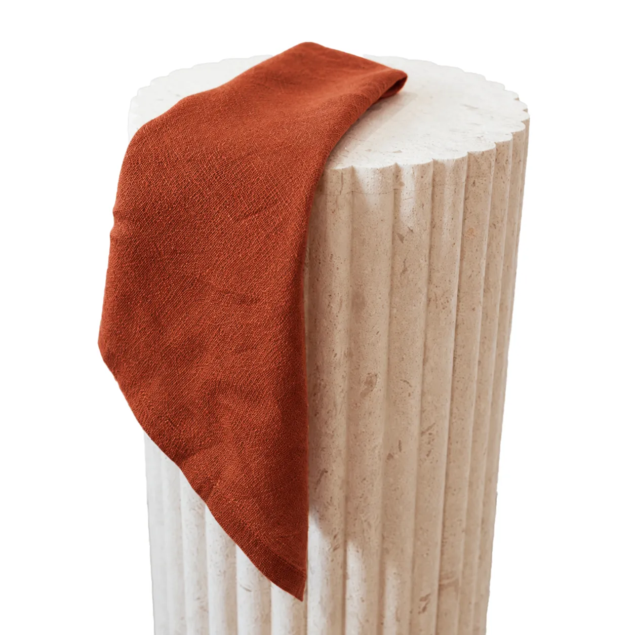 Linen Napkin - Wine Red
