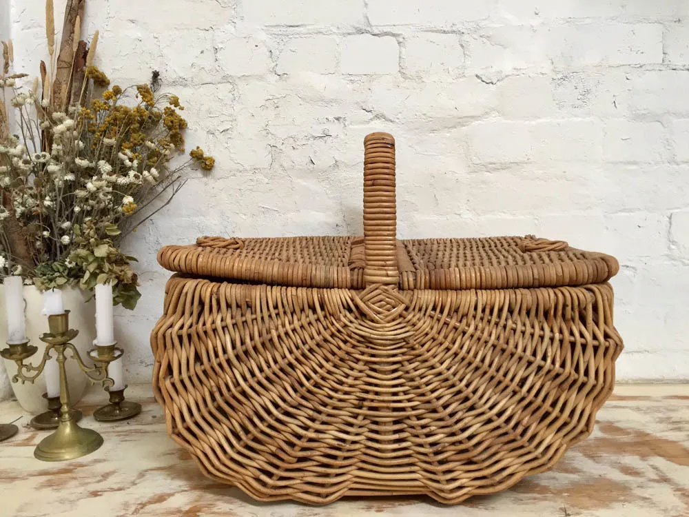 Wicker Picnic Basket