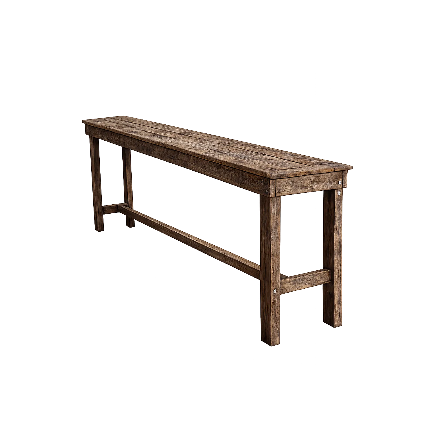 Long Rustic Bar Table