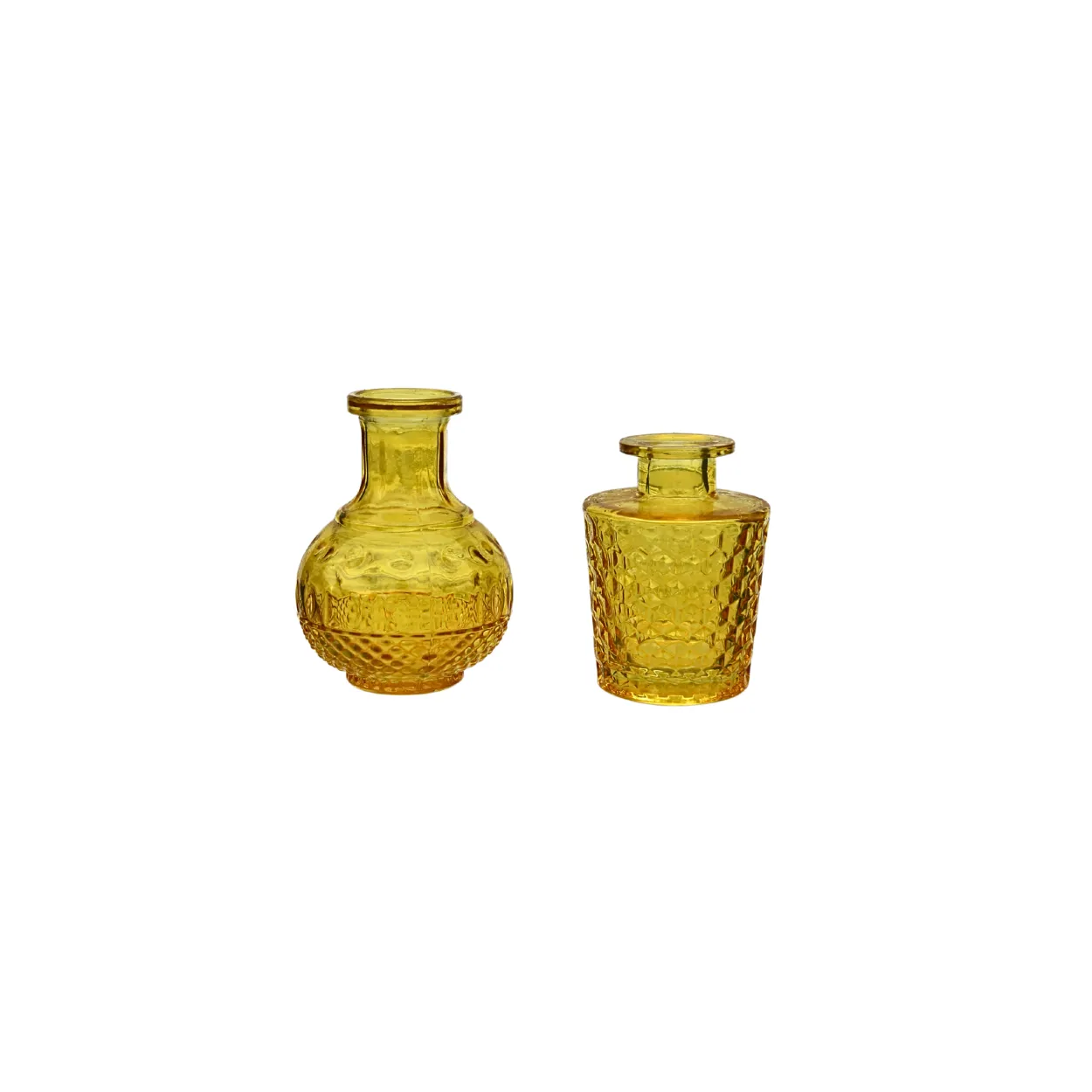 Coloured Vases - Yellow