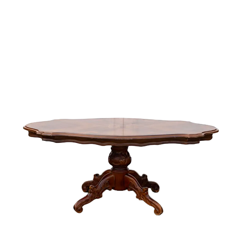 Ornate Timber Coffee Table