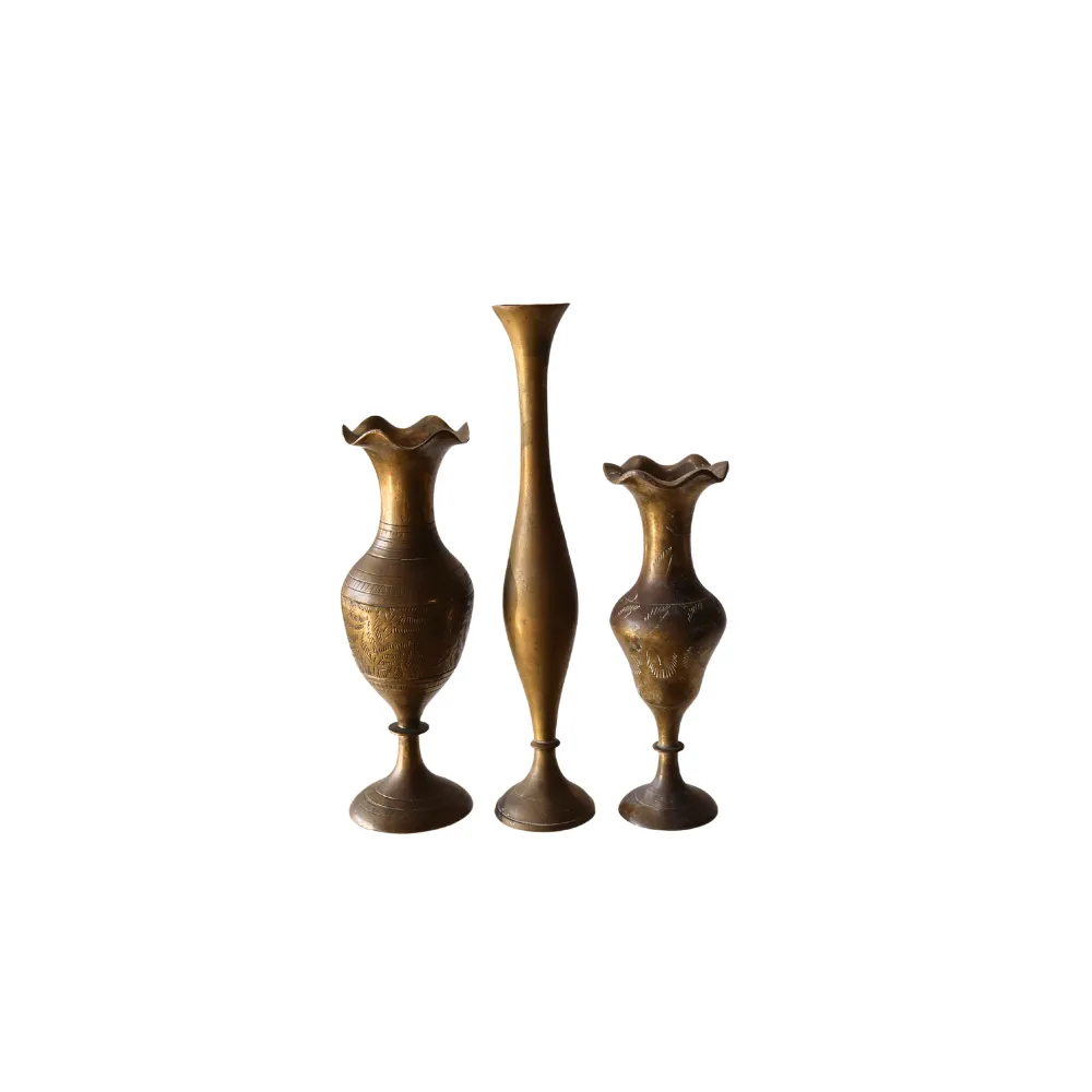 Brass Vases - Small