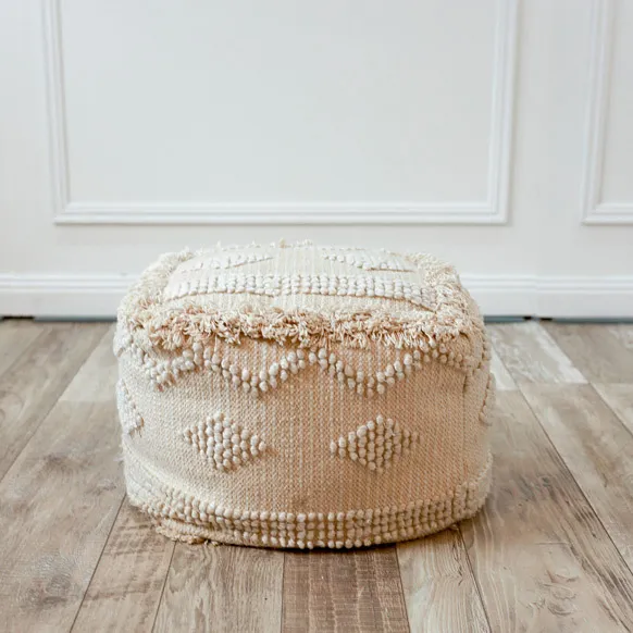 Pouffe - Fringed