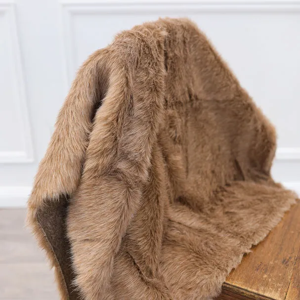 Faux Fur Chair Cover