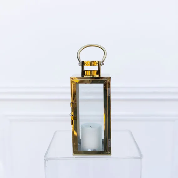 Lantern - Modern Gold - Medium
