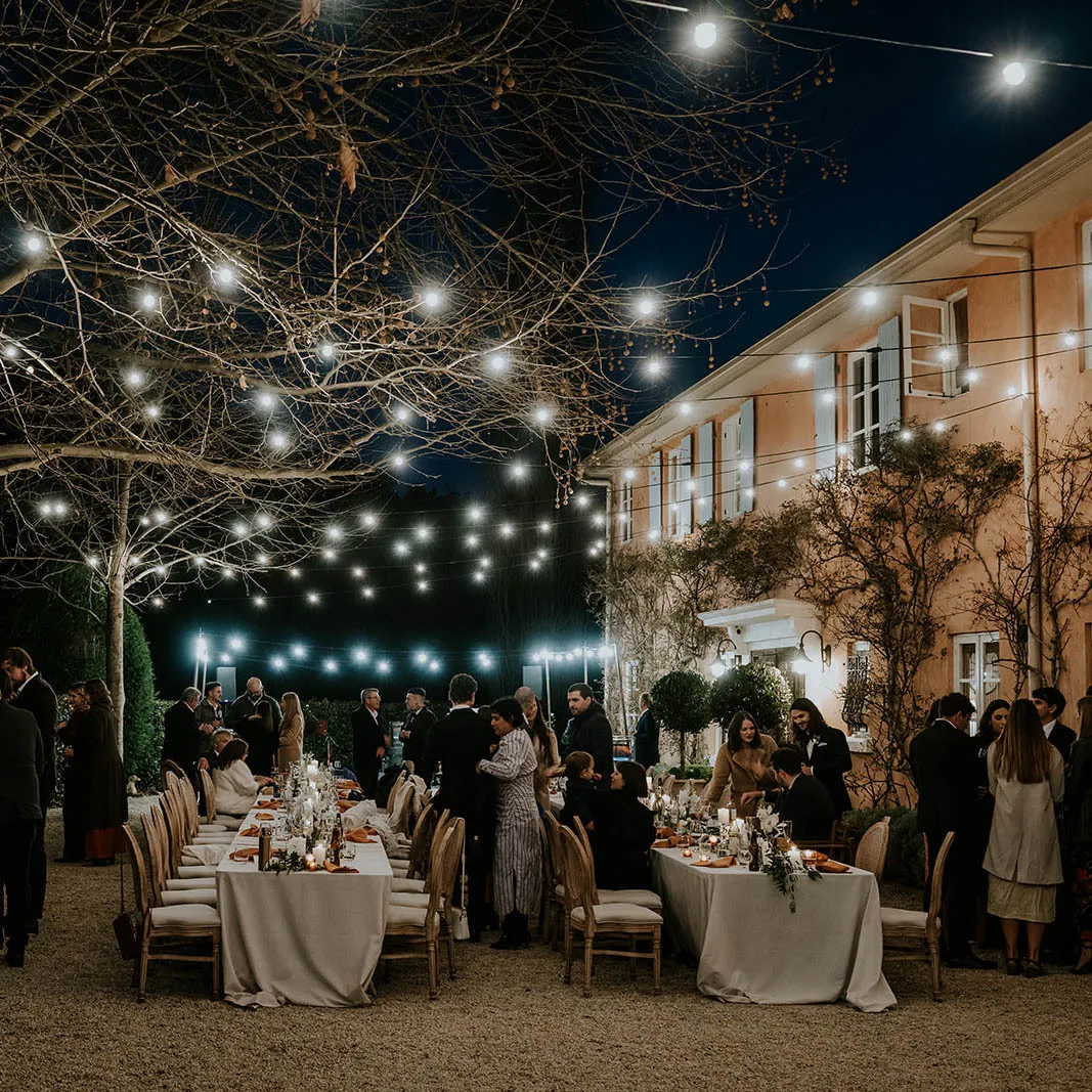 Festoon Light Install