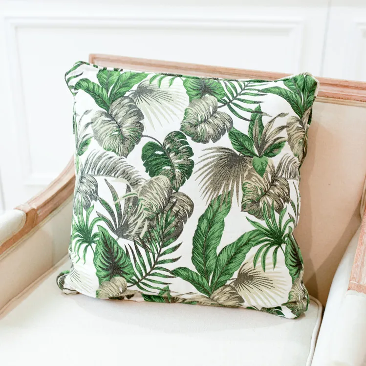 Cushion - Green Palm Cushion Assorted