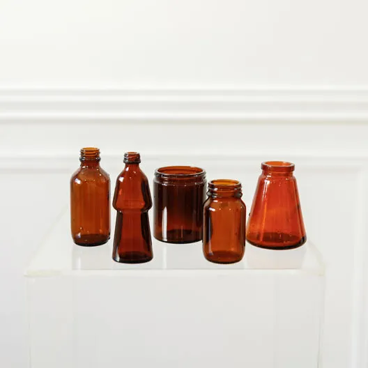 Bottle - Amber - Small