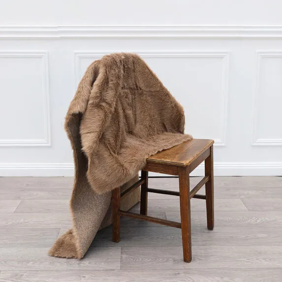 Faux Fur Chair Cover