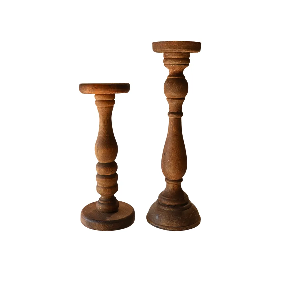 Wooden Candleholder