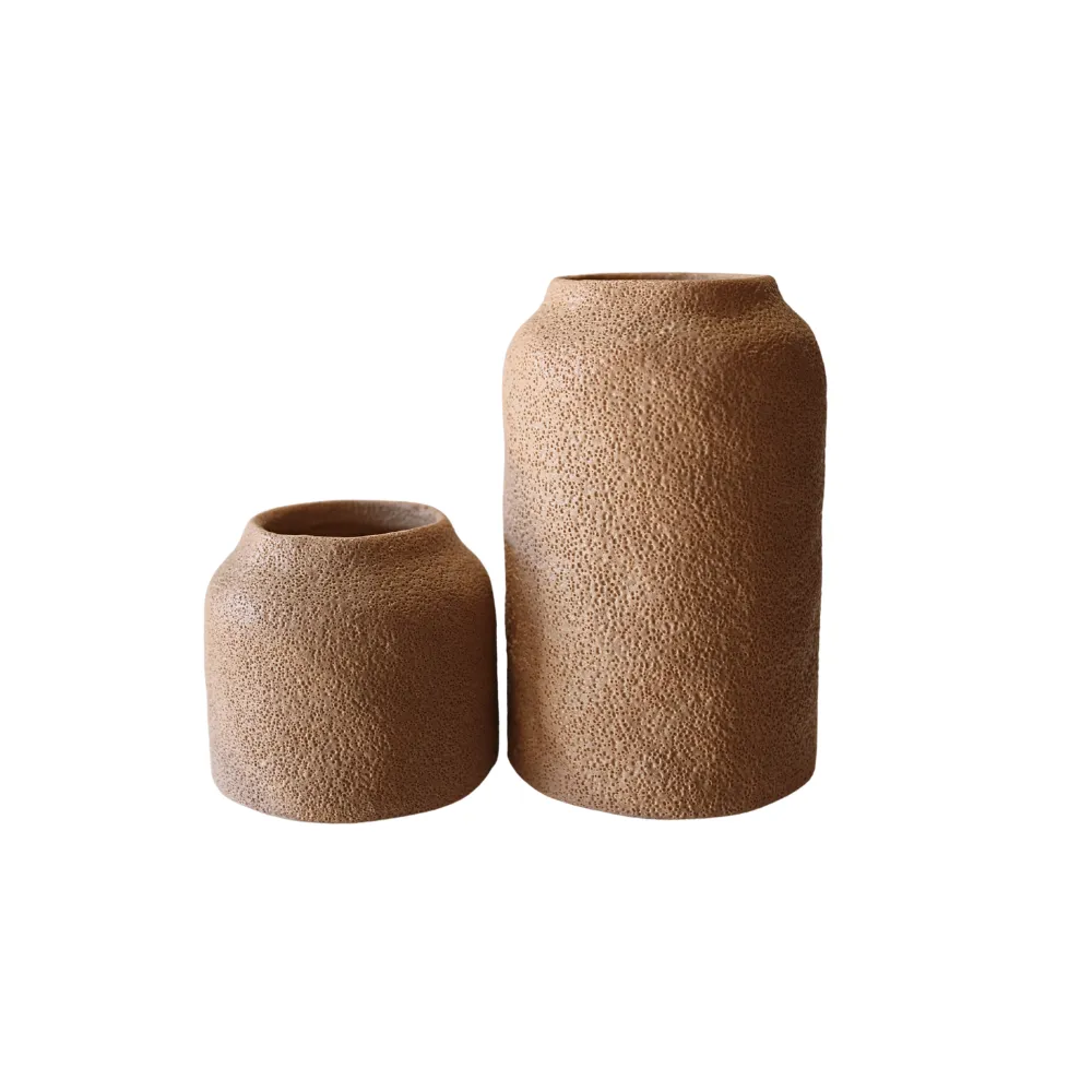 Clay Textured Vase