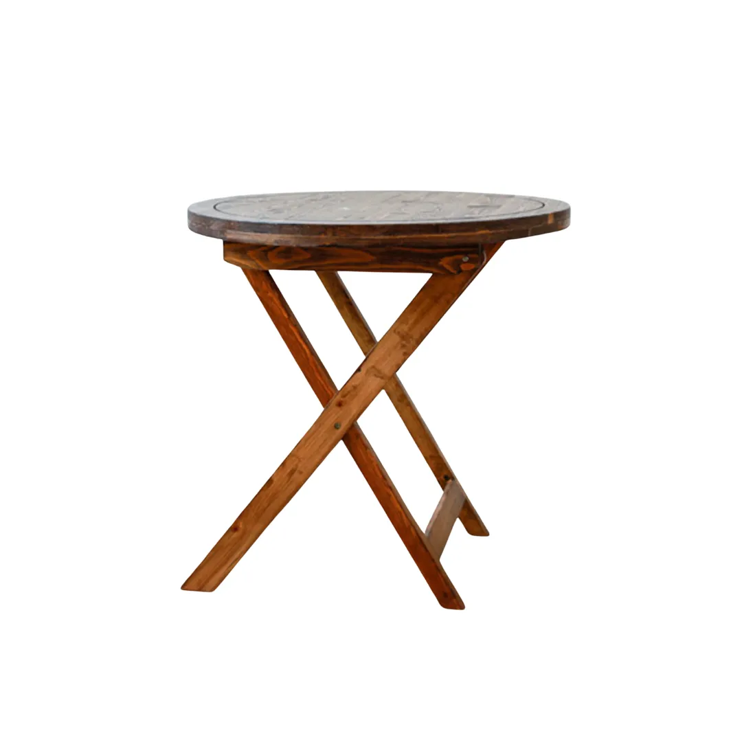 Timber Folding Cafe Table