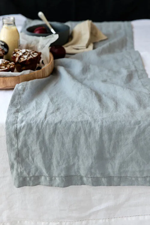 Table Runner - Blue Linen