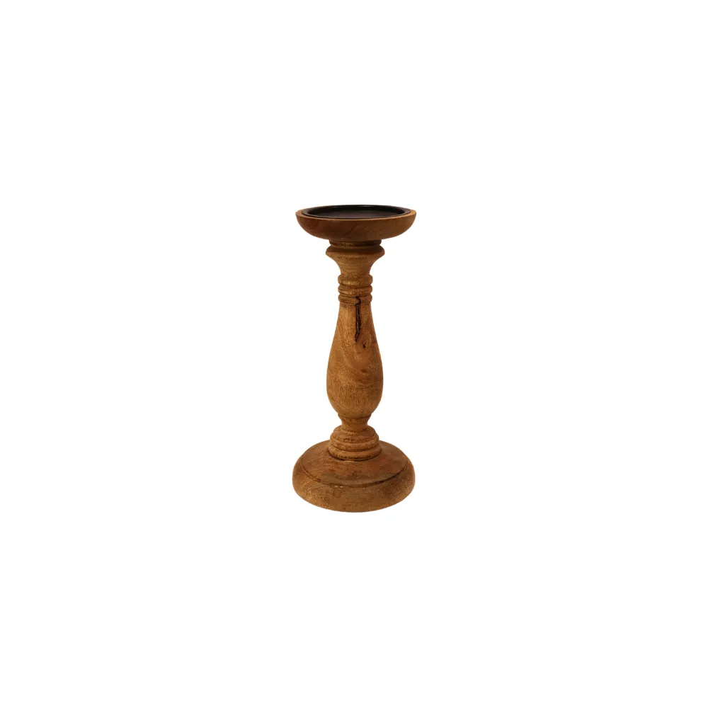 Dark Timber Candleholder