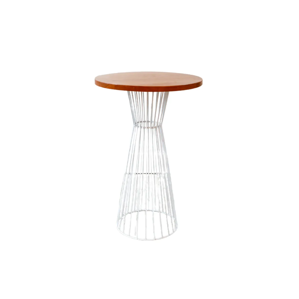 Wire Bar Table - White