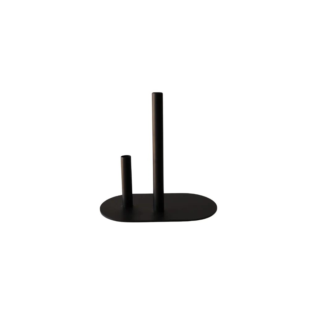 Minimal Bud Vases - Black - Short