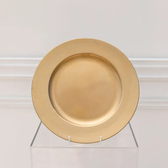 Charger Plate - Gold