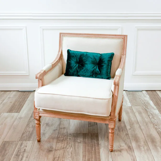 Cushion - Velvet Teal Small Rectangle